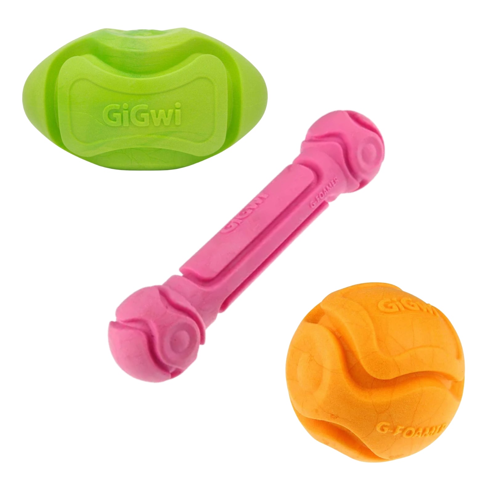 GIGWI G-Foamer Interactive Dog Toys