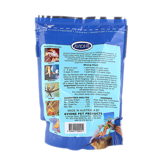 Avione Bird Hand Rearing Formula