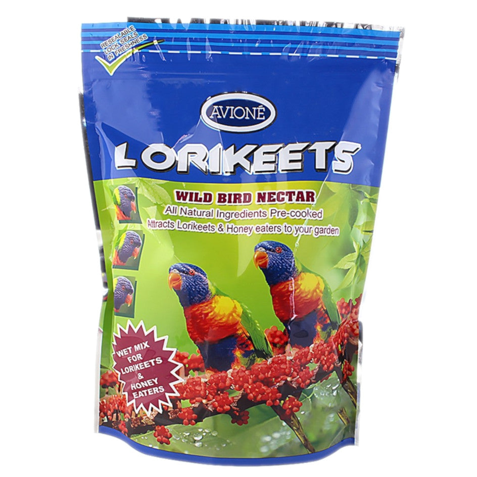 Avione Lorikeets All Natural Wild Bird Nectar 500g Bag