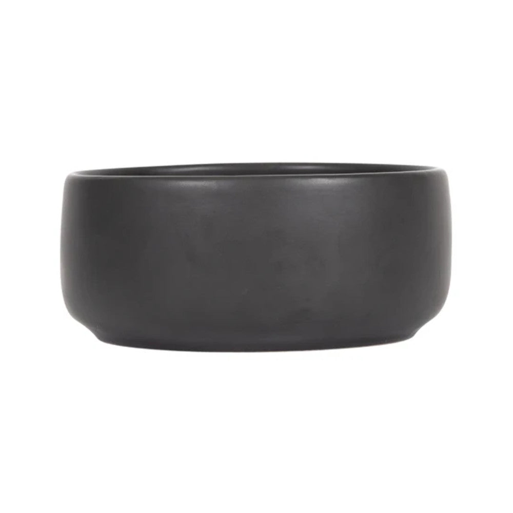 Mog & Bone Ceramic Dog Bowl Black 800ml