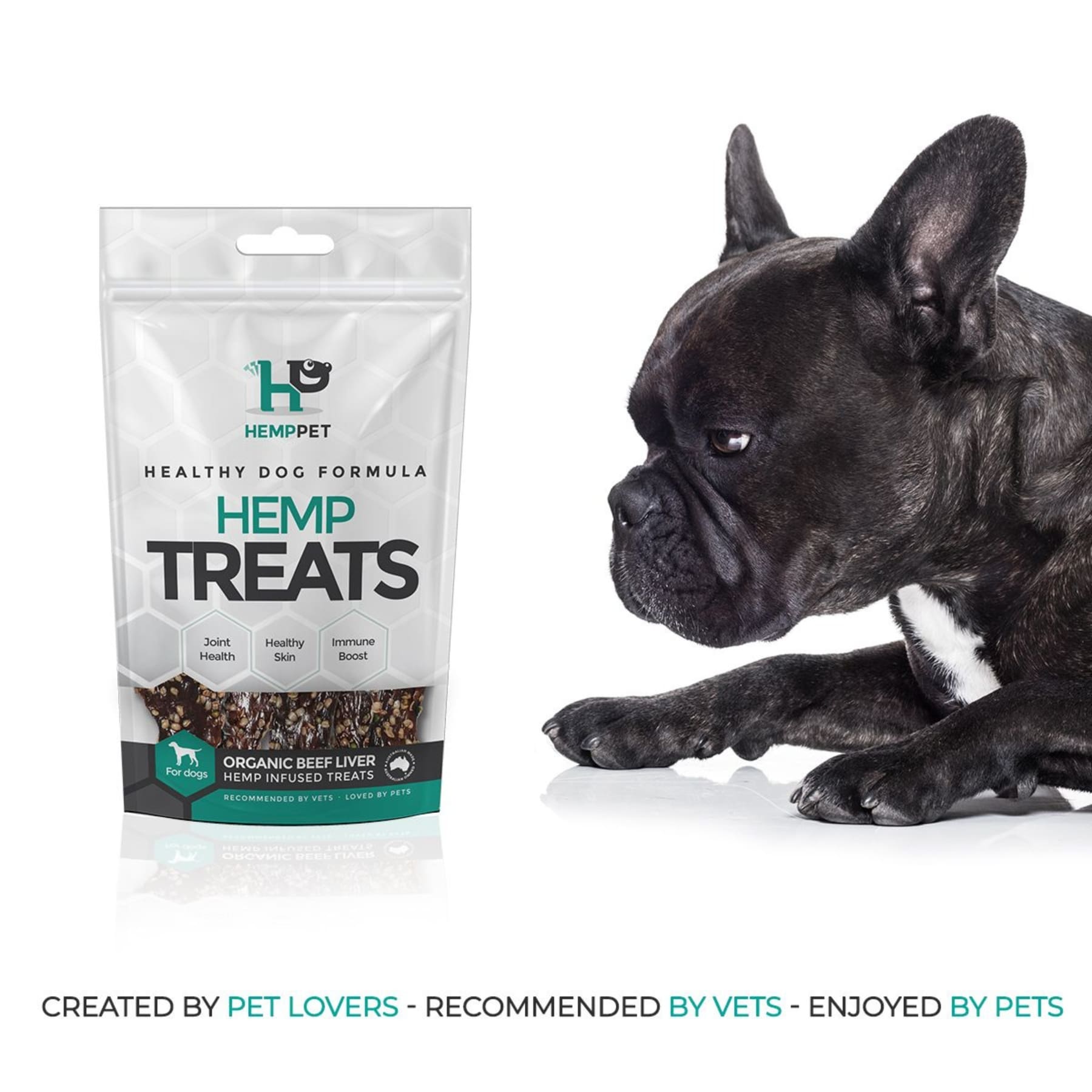 HEMP PET Infused Organic Beef Liver Dog Treats