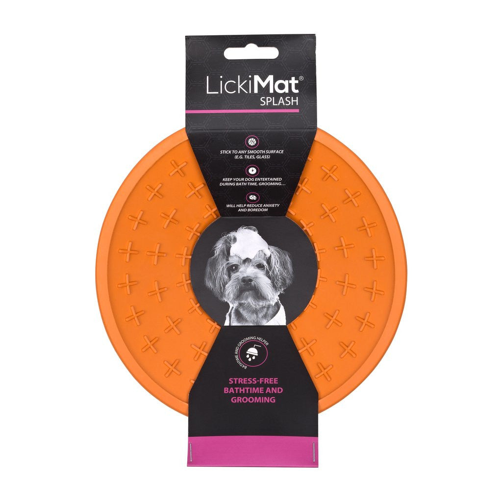 LickiMat Splash Orange | LickiMat Australia