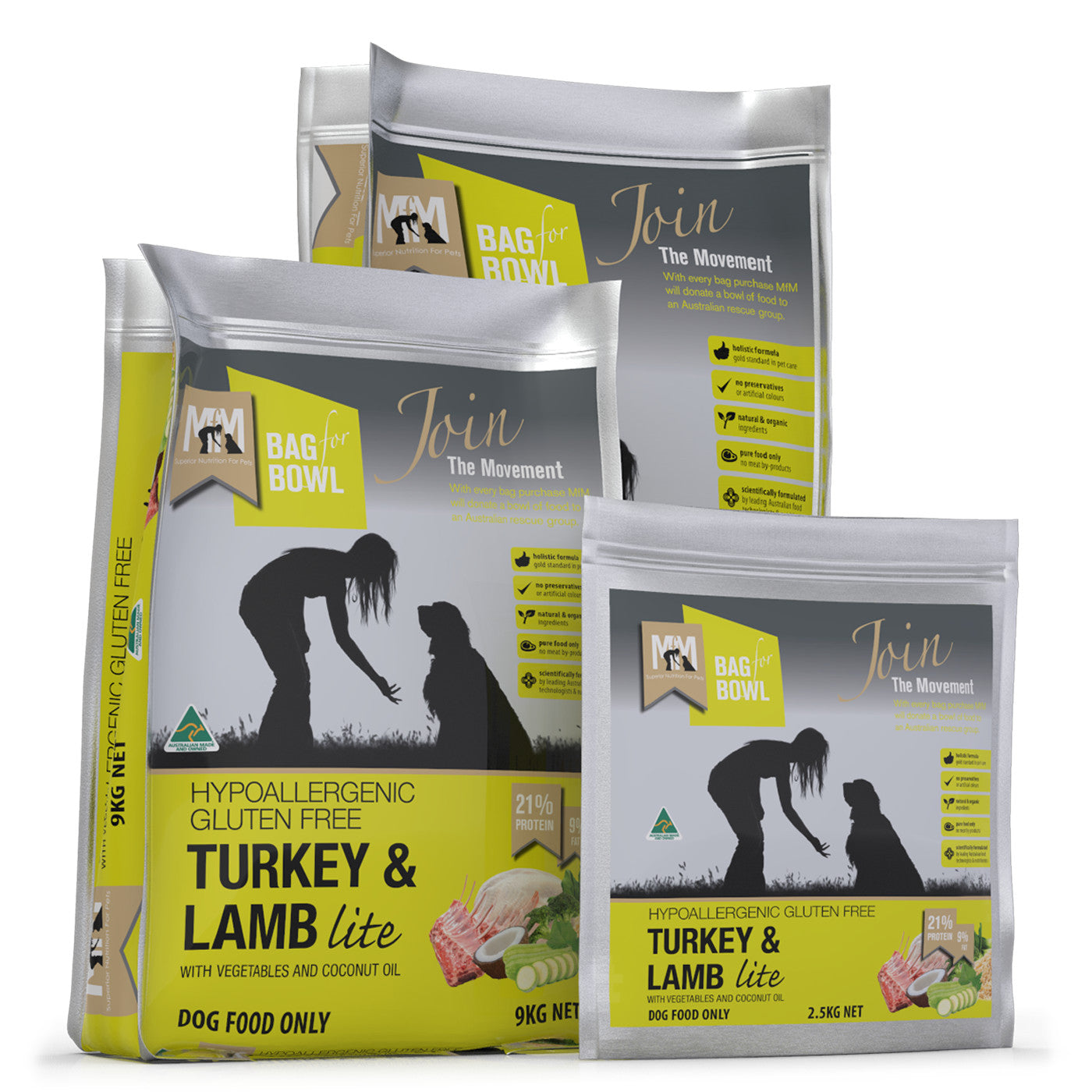 Meals for Mutts Turkey & Lamb Lite Dog Food