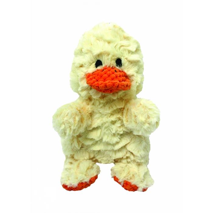 Multipet Wrinkleez Duck Plush Dog Toy