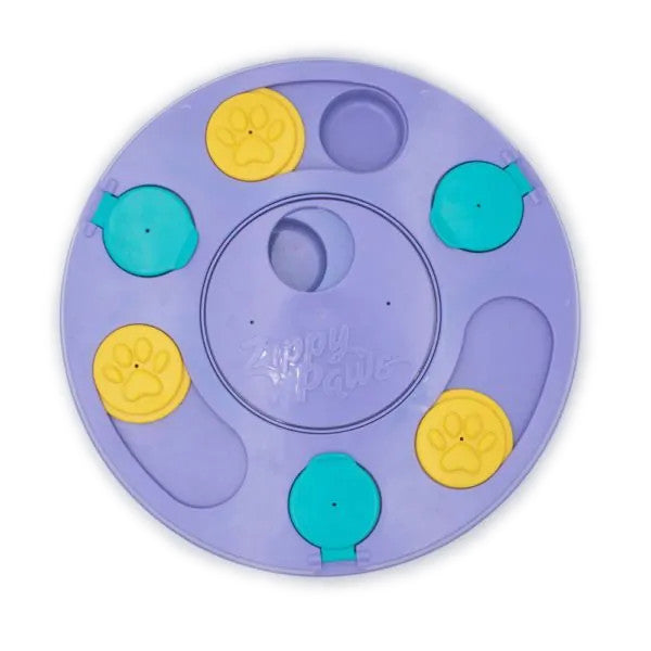 ZippyPaws SmartyPaws Puzzler Dog Toy - Purple