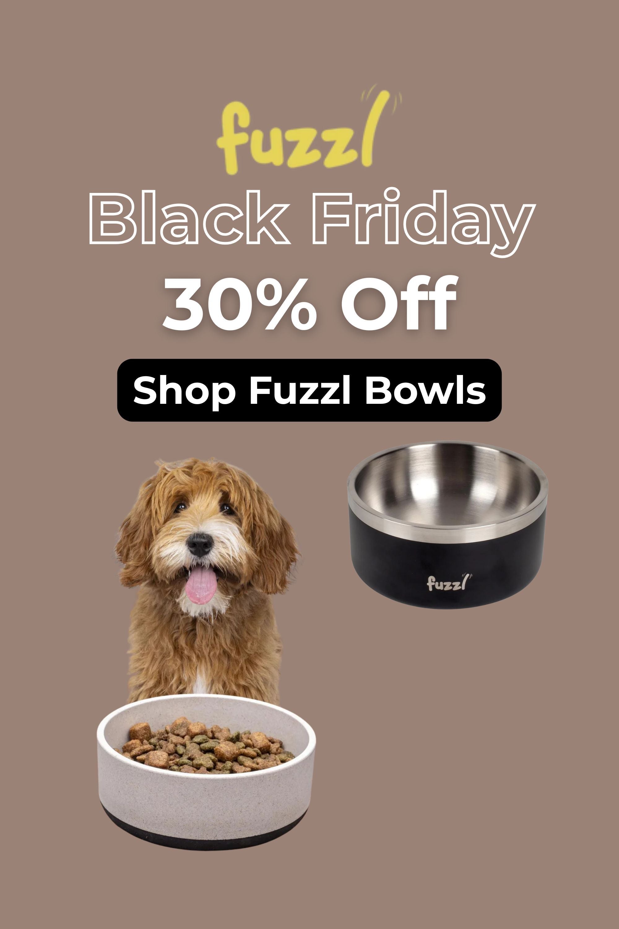 Fuzzl Dog Bowls