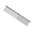 Full-length image of the Andis comb at an angle, displaying the entire comb and its durable steel teeth.