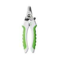 Standalone vertical image of Andis Nail Clipper for all-sized dogs, featuring anti-slip handle and sharp stainless-steel blades.