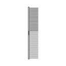 Andis 7.5" Steel Comb, full-length view showing tooth spacing