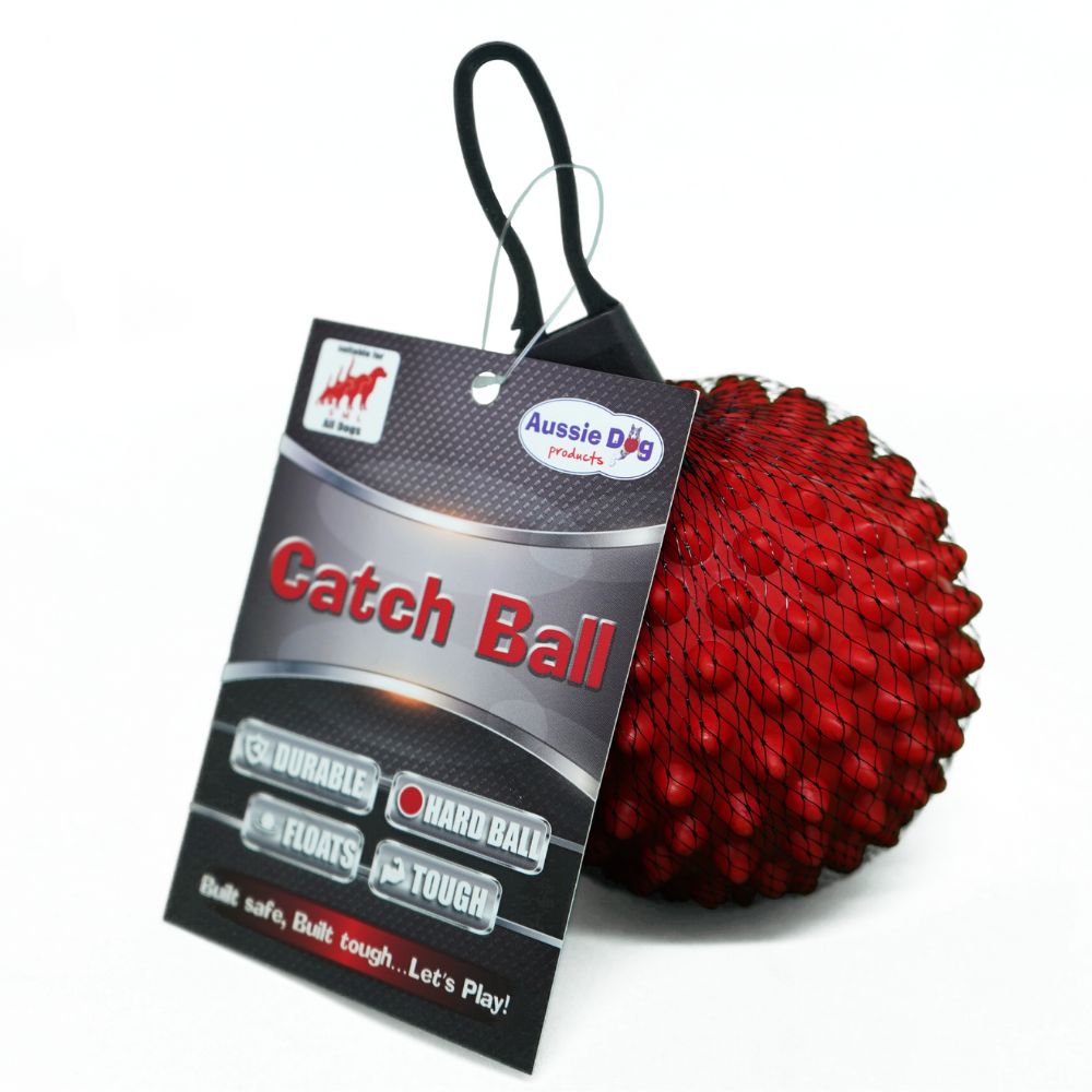 Red Interactive Ball for Dogs