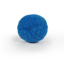 A blue soft pounce ball toy for cats by Battersea.