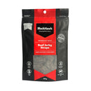 Black Hawk Beef Jerky Straps – Premium grain-free dog treats made from 100% Australian beef. High-protein, nutrient-rich, and responsibly sourced.