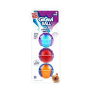 Small GiGwi Original Ball triple-pack in retail packaging, offering value and fun for your dog.