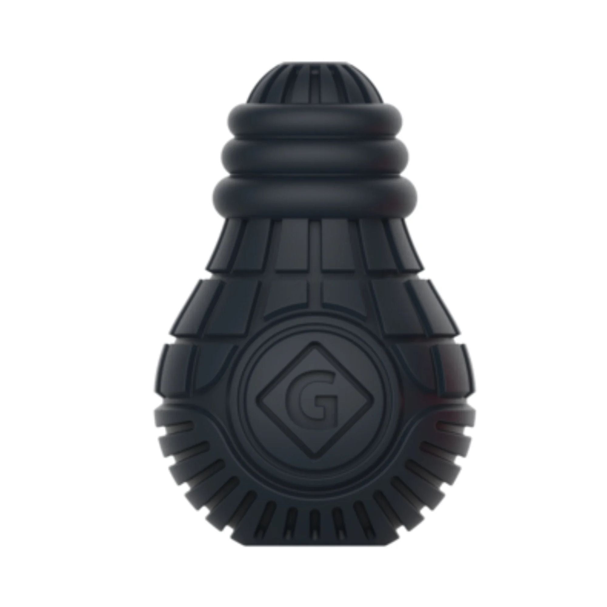 GiGwi Treat Dispensing Bulb Large in black on a white background