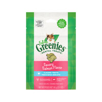 Greenies Feline Dental Treats Savory Salmon Flavour 60g Pack – Dental Care for Cats