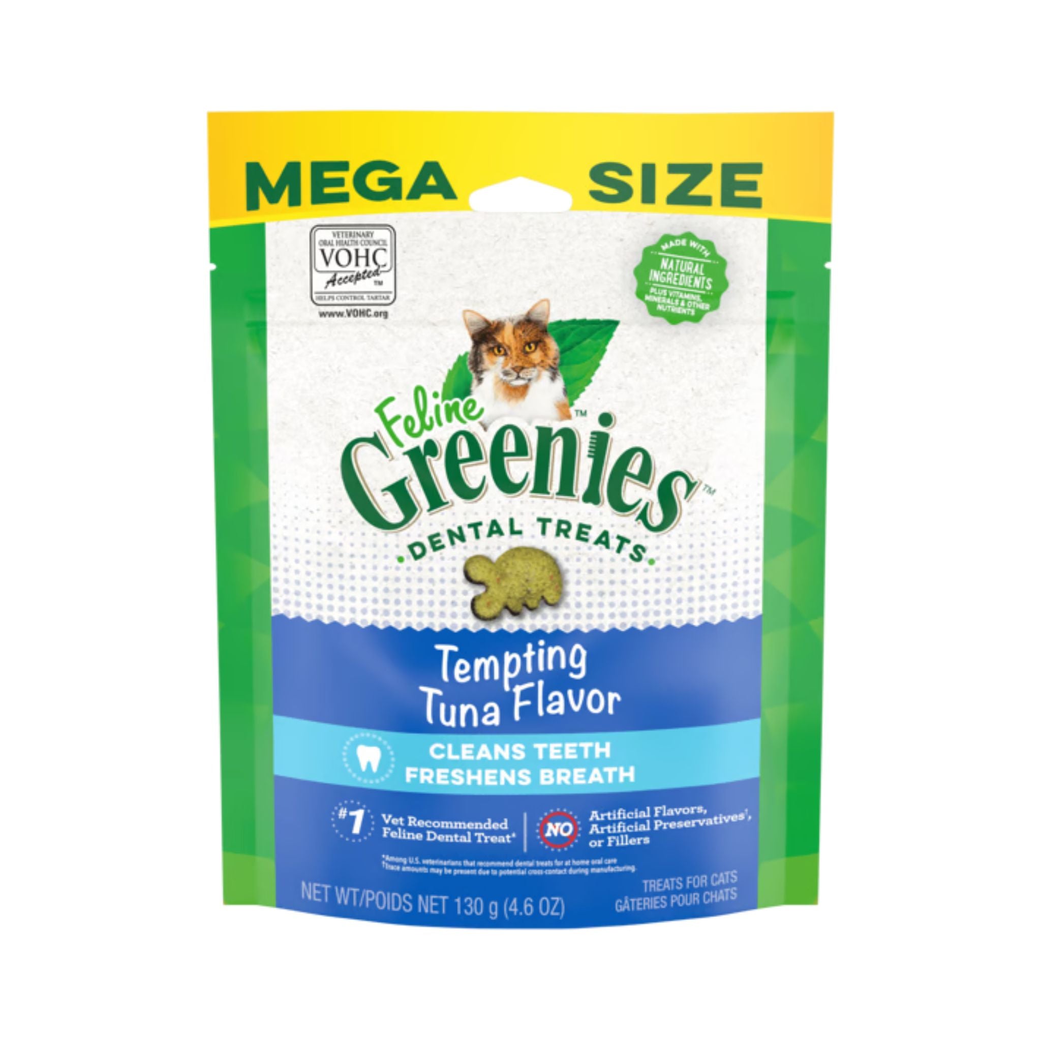 Greenies Feline Dental Treats: Tempting Tuna