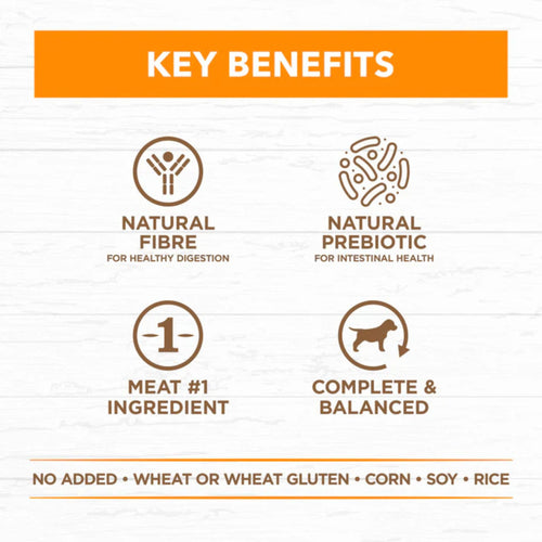 Key benefits chart for Ivory Coat Grain Free Chicken Stew Adult Wet Dog Food