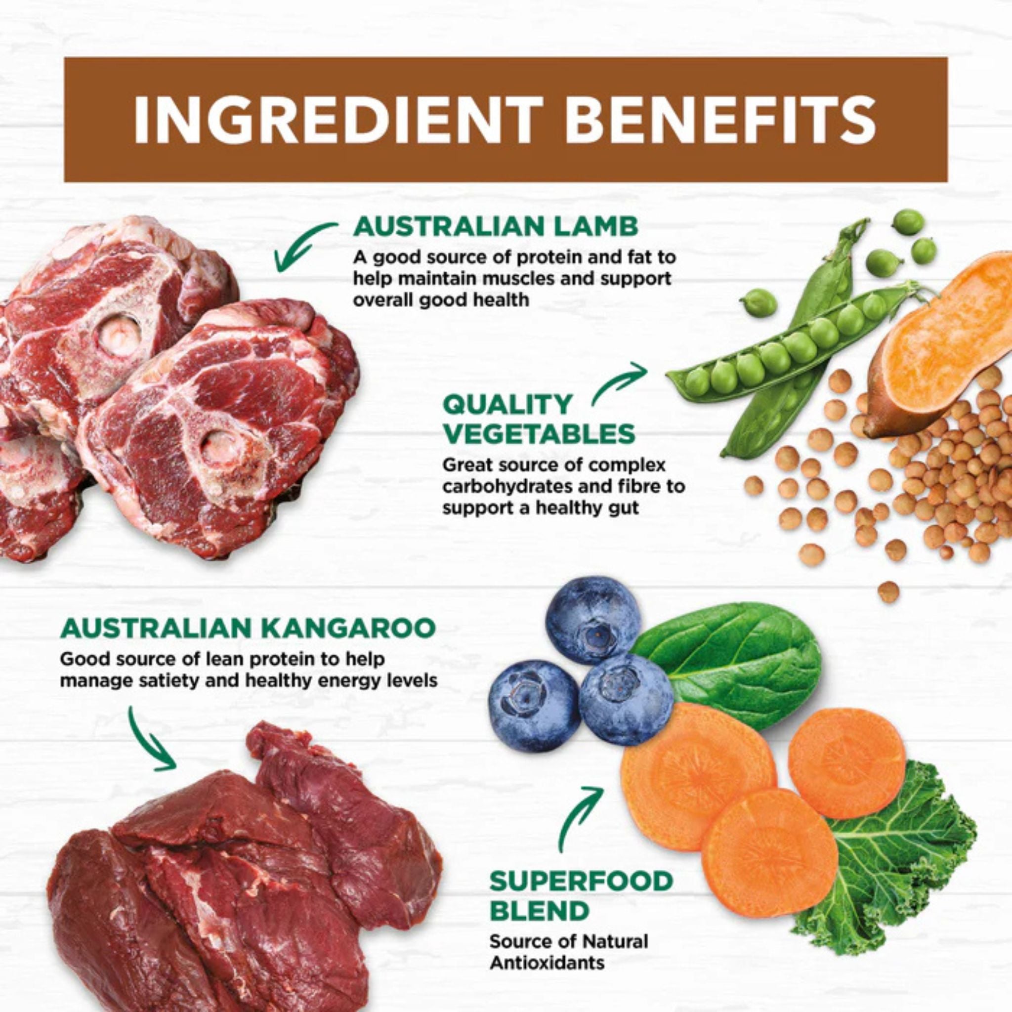 Ivory Coat Grain Free Lamb & Kangaroo Stew – Adult Wet Dog Food