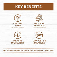Key benefits chart for Ivory Coat Grain Free Lamb & Kangaroo Stew Adult Wet Dog Food