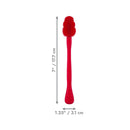 KONG Brush dimensions measuring 1.25 inches by 7 inches (3.1 x 17.7 cm) for cleaning KONG dog toys