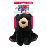 Image of a KONG Comfort Kiddos Bear, available in small and large sizes for dogs of all breeds.