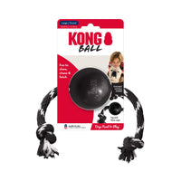 KONG Extreme Ball with Rope featured with branded retail packaging.