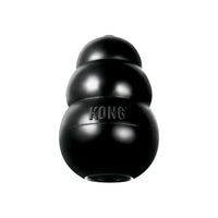 KONG Extreme Black dog toy - Made with natural durable rubber for tough chewers