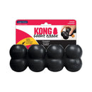 A large-sized KONG Extreme Goodie Ribbon chew toy for dogs attached to retail packaging.