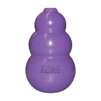 KONG Kitty Toy - Treat Dispenser for Cats, colour purple.