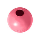 Pink KONG Puppy Ball with Hole on a white background