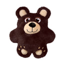 KONG Snuzzles Bear dog toy with a full-body squeaker and soft exterior, perfect for gentle, engaging indoor play.