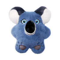 Plush KONG Snuzzles Koala dog toy with a full-body squeaker and soft, exterior, perfect for engaging indoor play.