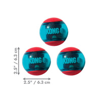 KONG Squeezz Action Ball Red