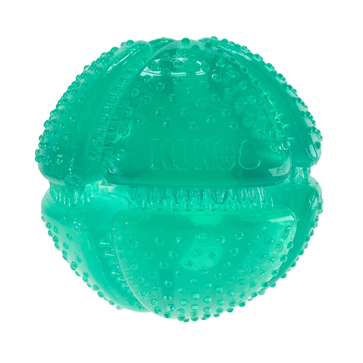 Squeezz KONG Squeezz Dental Ball – Treat-Stuffable Dog Toy Teal – Pet Variety