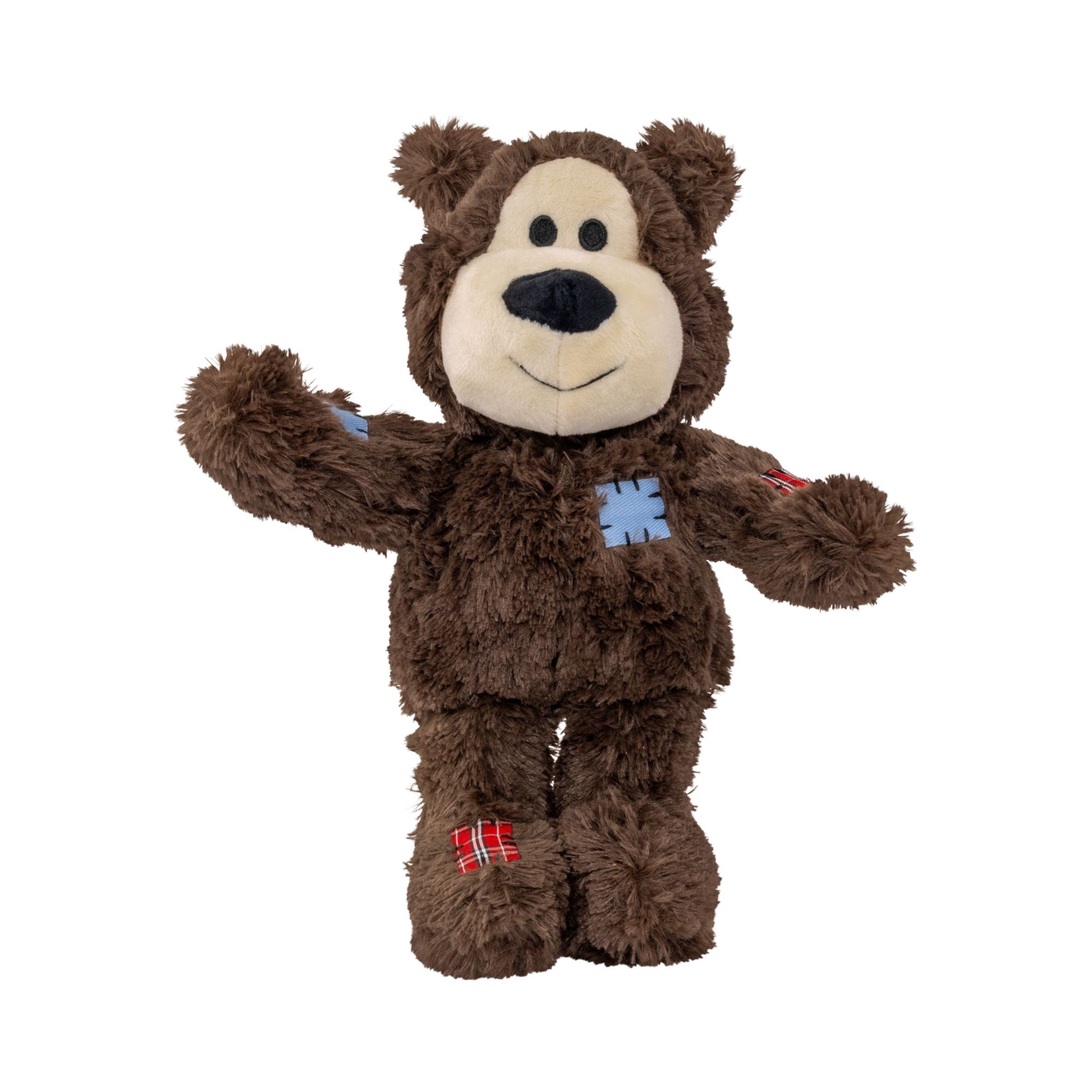 KONG Wild Knots Bears Dog Toy Brown