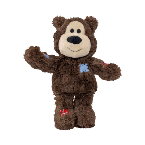 KONG Wild Knots Bears Dog Toy Brown