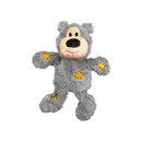 KONG Wild Knots Bear Dog Toy in Grey – Soft and Durable Plush Toy