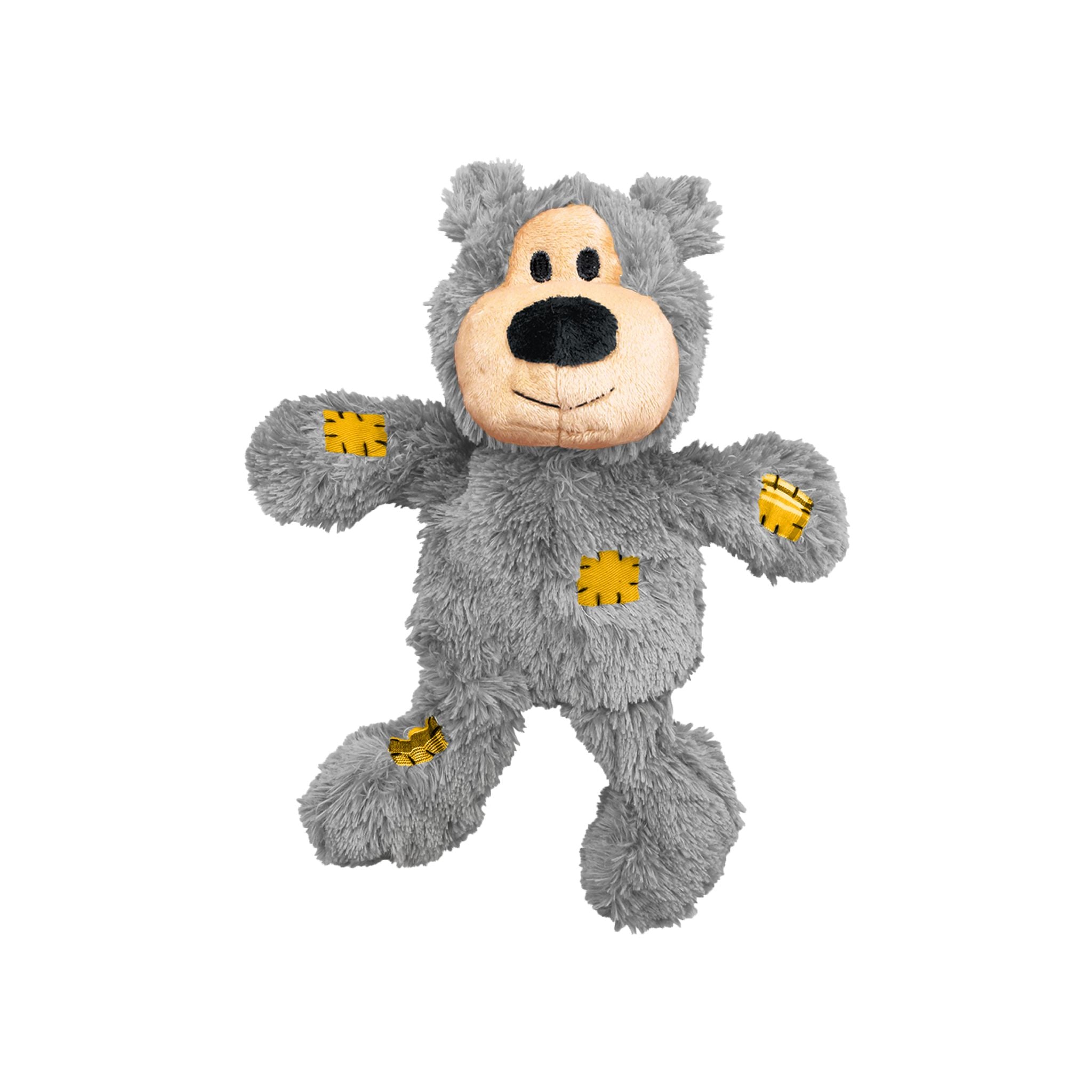KONG Wild Knots Bear Dog Toy – Assorted Colours & Sizes