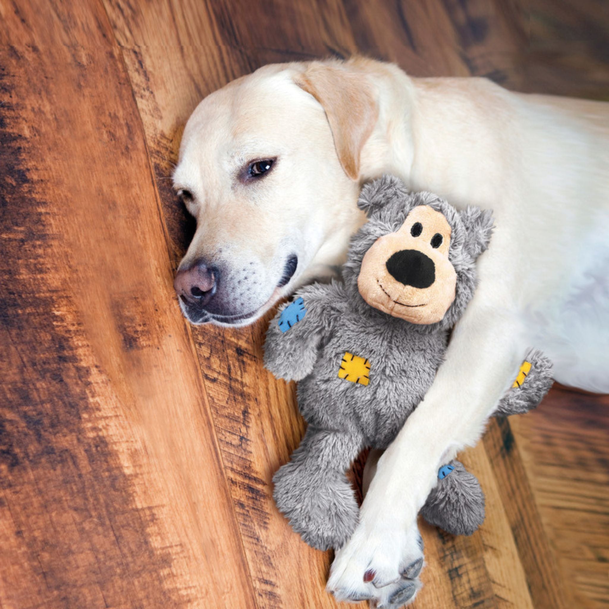 KONG Wild Knots Bear: Soft & Durable Dog Toy