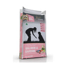 Meals for Mutts Salmon & Sardine Grain-Free Dog Food, 20kg bag.