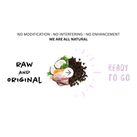 Fresh goat meat, pumpkin, and coconut oil blended into natural kitten dry food – all natural, no modification, no interfering, no enhancement