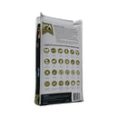 Back of Meals for Mutts Single Meat Protein Kangaroo dry dog food 14kg bag showing ingredients and nutrition
