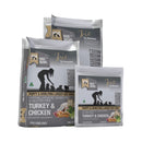 Meals for Mutts Turkey & Chicken Dry Puppy Food packaging range - Australian-made super premium dog food