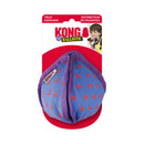 KONG Ballistic Hide 'N Treat dog toy in Blue shown on retail packaging