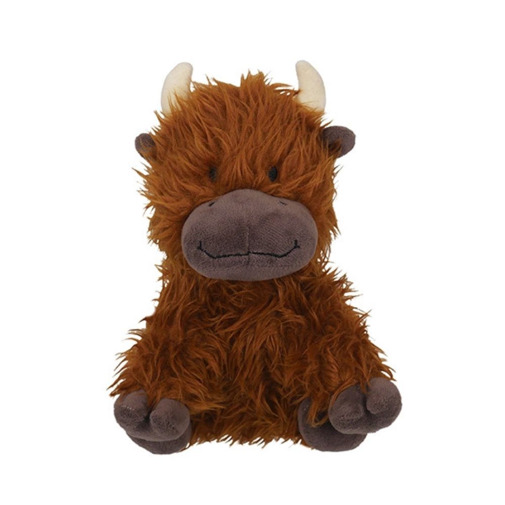 Rosewood Tough Rope Core Cow: Durable Plush Toy for Dogs