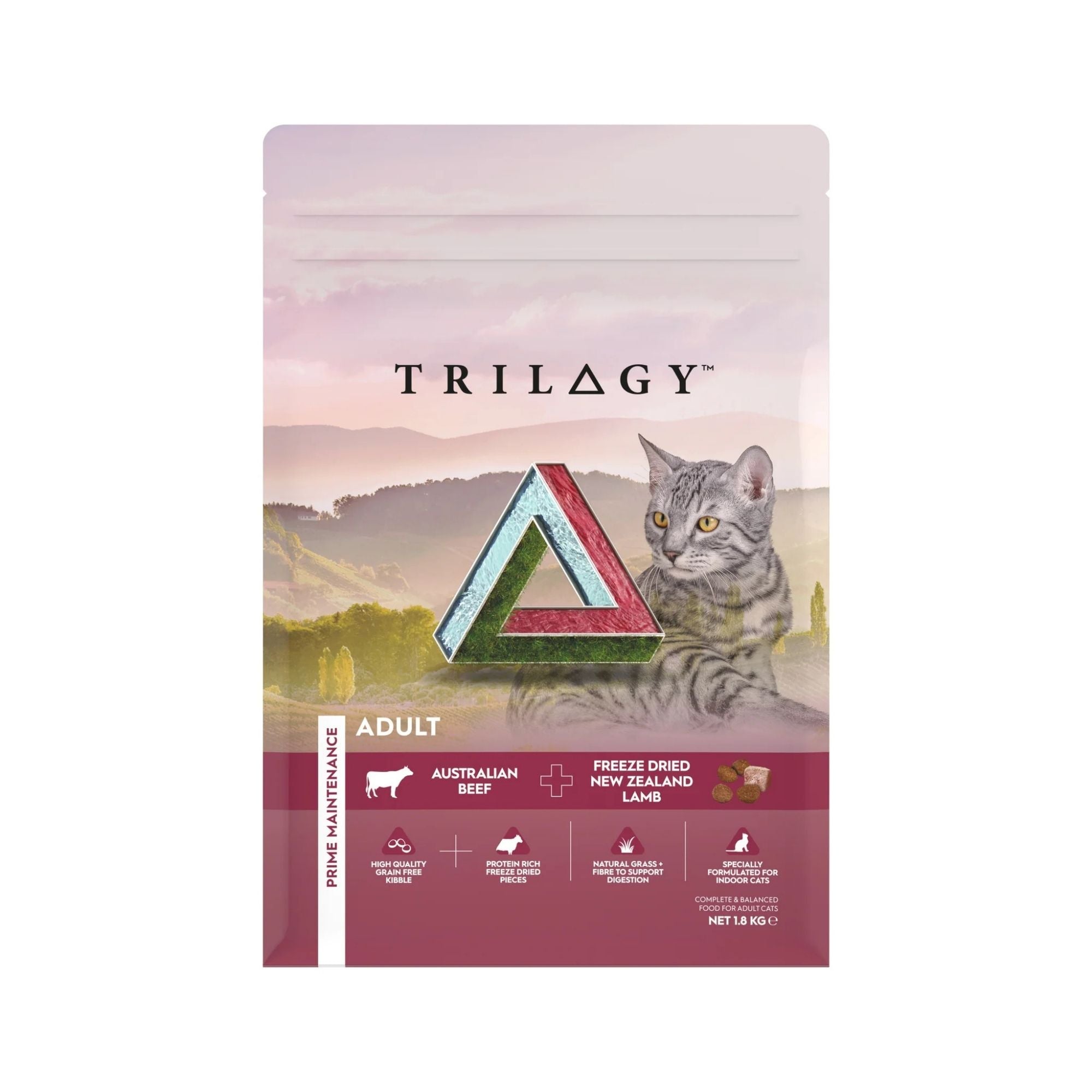 Trilogy Australian Beef + Freeze Dried New Zealand Lamb Adult Cat Food