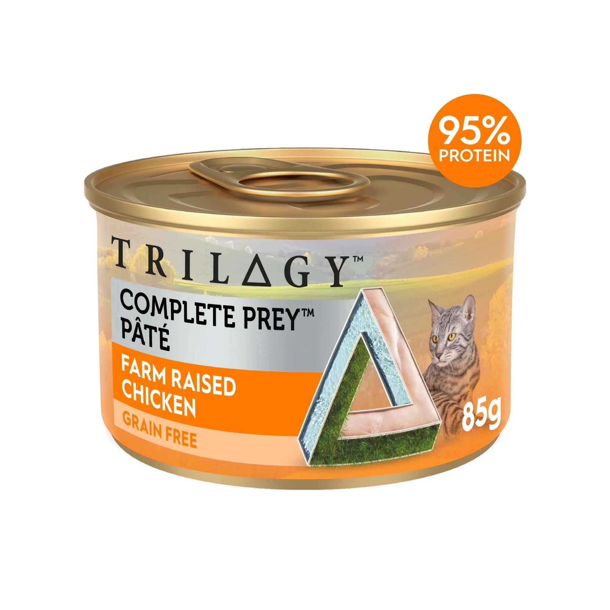 Trilogy Complete Prey Pâté Farm Raised Chicken Cat & Kitten Wet Cat Food 85g