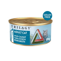 Trilogy Wild Caught Tuna Bone Broth Adult Wet Cat Food 85g