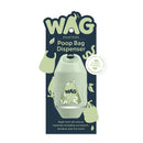 WAG Bamboo Poop Bag Dispenser Retail Packaging