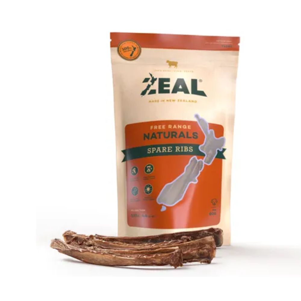 Zeal Free Range Naturals Spare Ribs Dog Treats